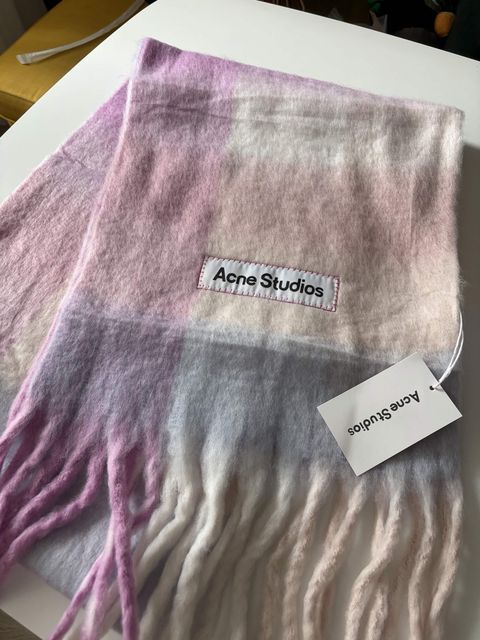 Šalikas Acne Studios (Rožinis)