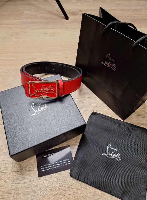 1:1 Christian Louboutin belt (passes Vinted)