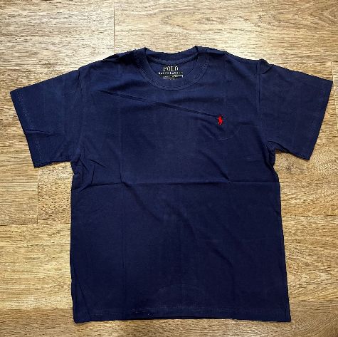 Ralph Lauren polo tshirt (MĖLYNA/RAUDONAS LOGOTIPAS)