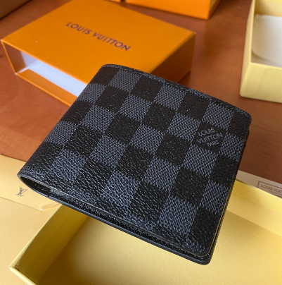 LV wallet (Juoda su langeliais)