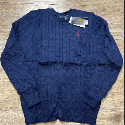 Ralph Lauren knit'as mėlynas