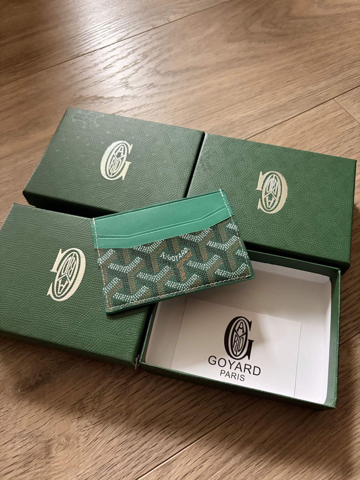 Card Holder Goyard (Žalias)