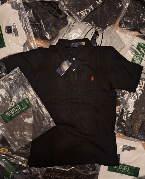 1:1 Ralph Lauren polo tee (JUODA)