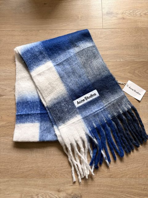 Šalikas Acne Studios (Mėlynas)