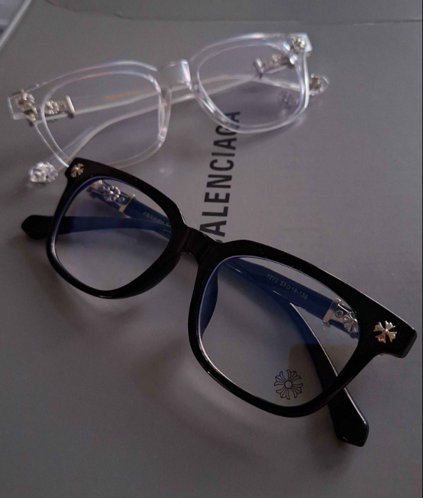Chrome Hearts Glasses (Juodi)