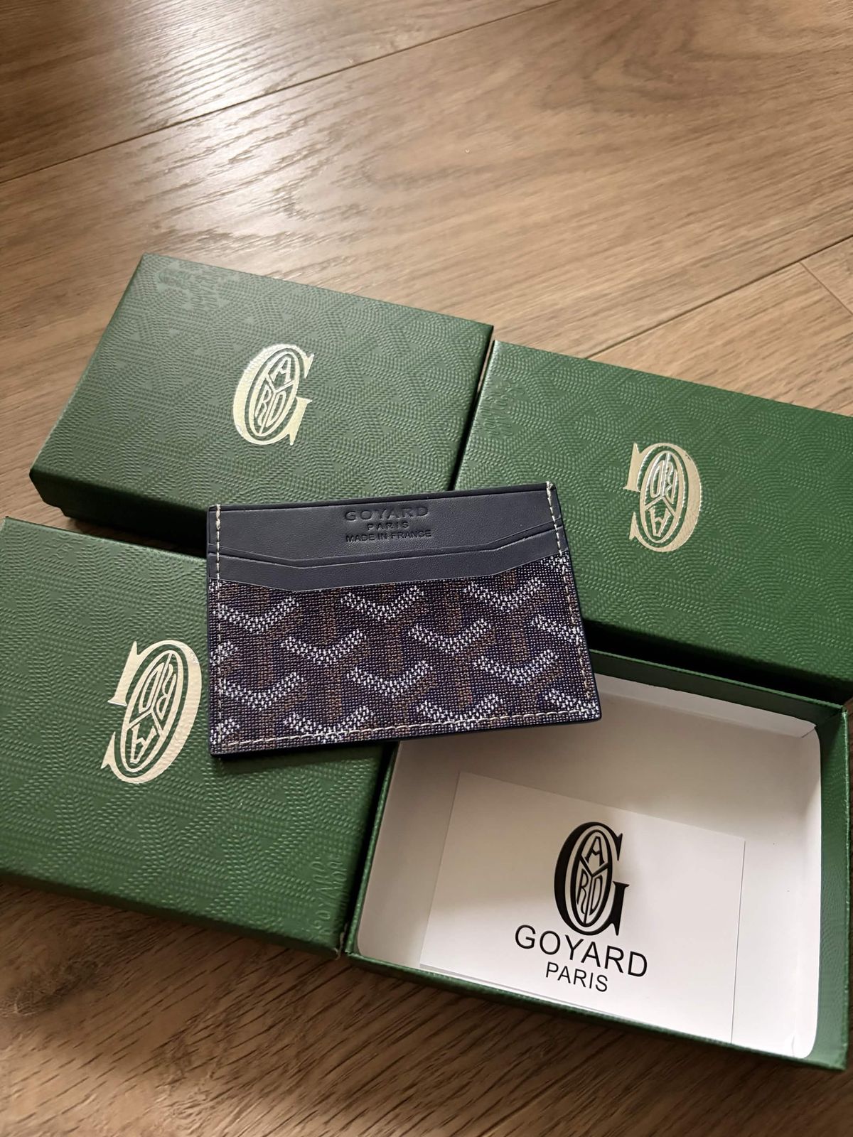 Card Holder Goyard (Mėlynas)