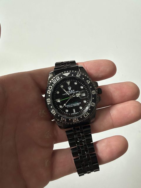 Rolex Watch (pilnai juodas)